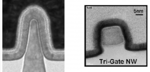 The revised BSIM4 handles different structures such as Intel's trigate and the trigate nanowire from ST/CEA-Leti