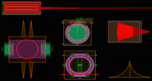 Photonics devices differ from electronic devices in their use of precise curves to manipulate lightwaves (Source: Mentor Graphics)