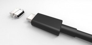 USB Type C's symmetrical connector (Source: USB IP/Foxconn)