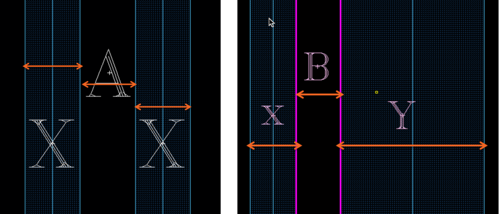 Figure 4. Perform what-if analysis with in-design DRC to fix issues like IR drop by changing the width of metal layers until they reach their optimum (Mentor).