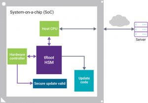 The secure update process (Source: Synopsys)