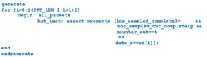 Figure 9. Loop to model packets (Axiomise - click to enlarge)Figure 9. Loop to model packets (Axiomise - click to enlarge)