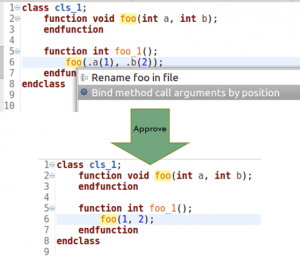 Automated refactoring of design and verification code