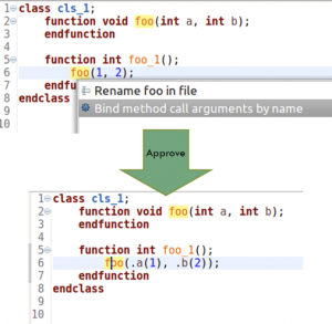 Automated refactoring of design and verification code