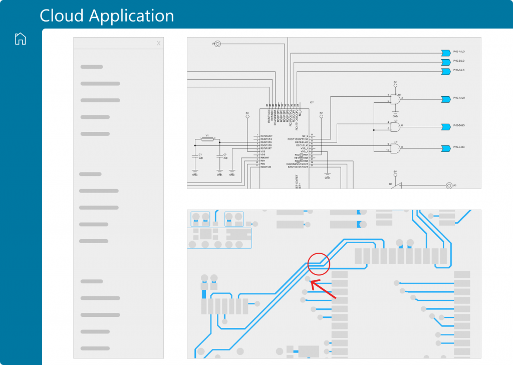 Figure 2. Visualization and markup log (Siemens)