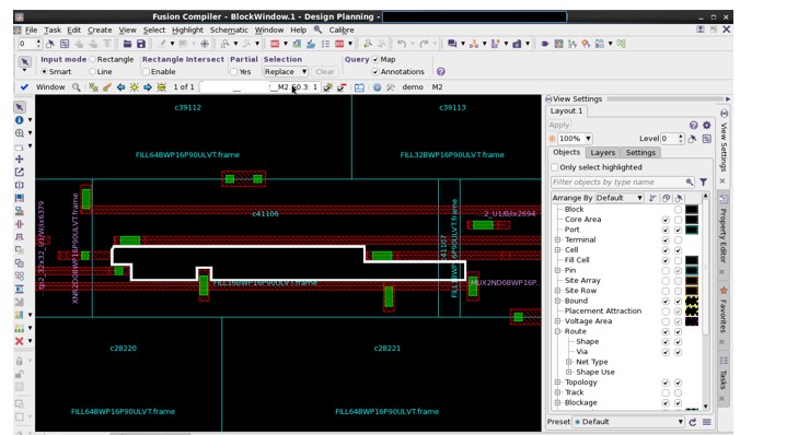 Figure 2. Calibre RealTime DRC in window mode enables engineers to instantly view the effect of a fix, and adjust as necessary (Siemens EDA)