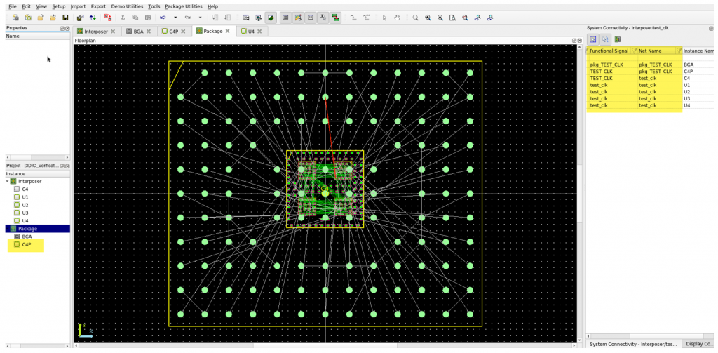 Figure 4. An interface part in xSI (Siemens EDA)