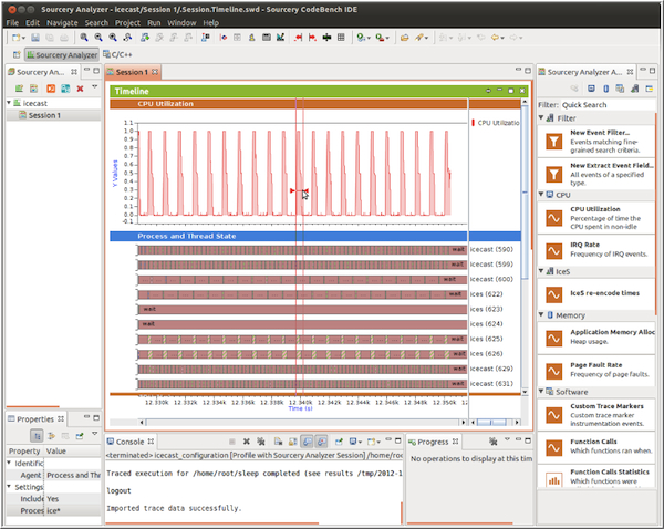 Sourcery Analyzer has been updated for multicore embedded Linux developers (Source: Mentor Graphics)