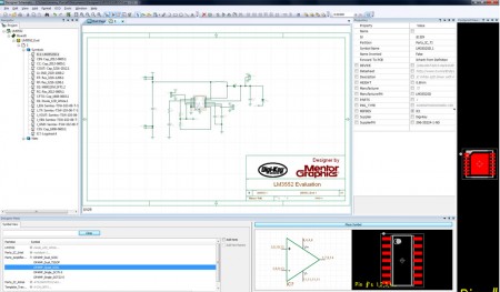 Screenshot from Designer Schematic (Source: Mentor/Digi-Key)