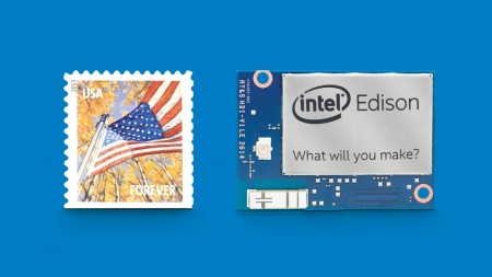 The Intel Edison processor module