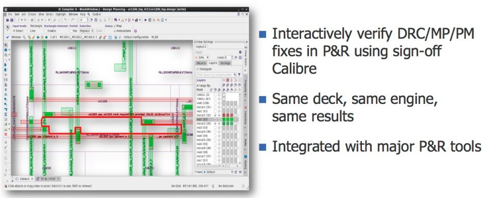 Figure 1. Calibre RealTime Digital integration (Mentor)